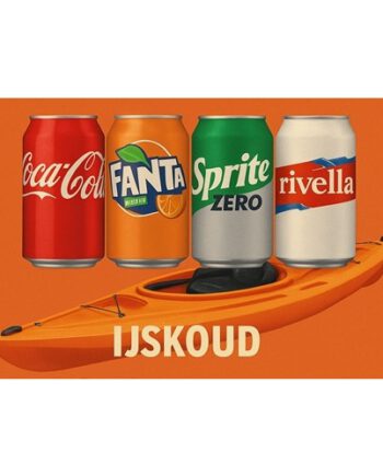 Fris dranken online kopen bestellen met of zonder prik bestellen bij DEK Blauwestad Oldambtmeer Groningen Nederland 2go afhalen nuttigen terras Koffie Hut