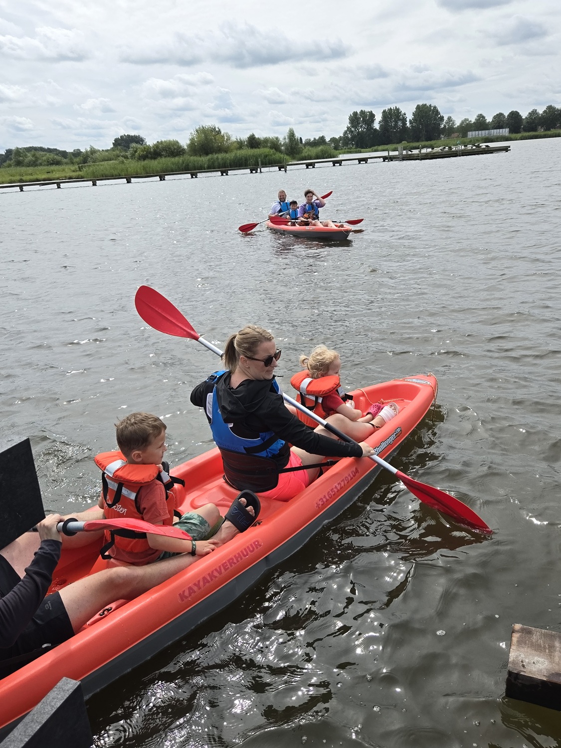 Groepsarrangementen bij Drinken Eten kayakverhuur DEK Blauwestad Oldambtmeer Groninen Nederland