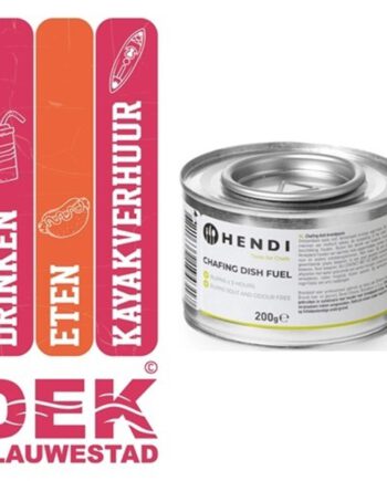 Hendi Brandpasta voor Chafing Dish - 200 gram kopen verbruiksartikel brandstof brandpasta
