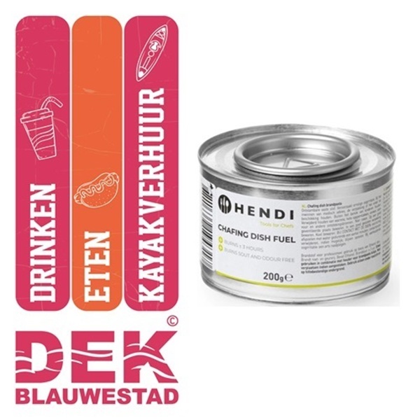 Hendi Brandpasta voor Chafing Dish - 200 gram kopen verbruiksartikel brandstof brandpasta