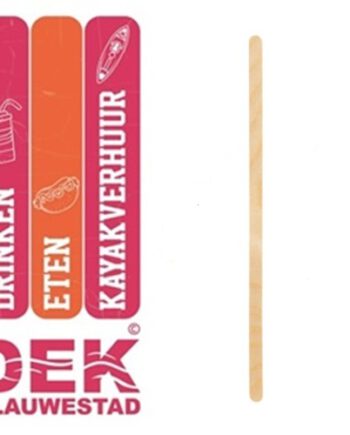 Roerstaafje kopen Drinken Eten Kayakverhuur DEK Blauwestad Oldambtmeer Groningen Nederland