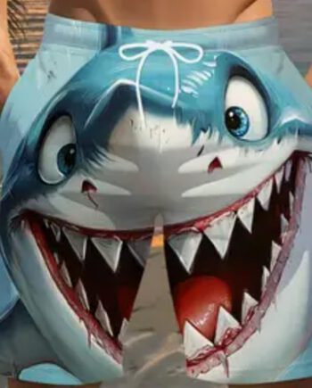 Zwembroek haai mannen Maat M