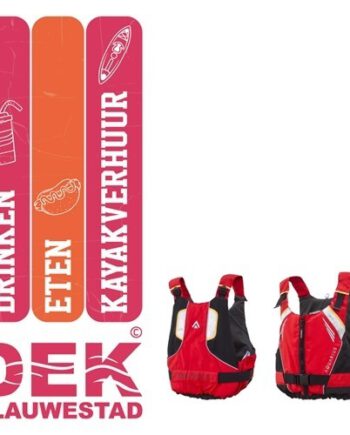 Zwemvesten te kopen Blauwestad Oldambtmeer Groningen Nederland kayaking, kayaklife,bootvarenzwemvest, jetskizwemvest, surfzwemvest, supzwemvest veiligheidvoorop DEK Blauwestad