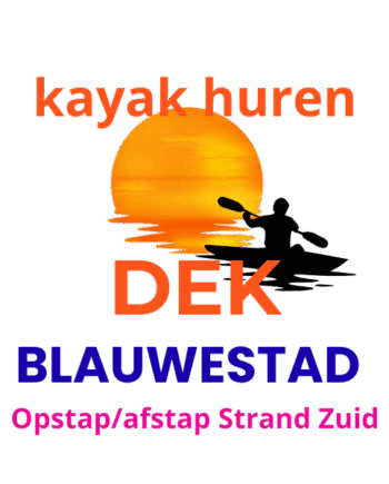 kayak huren DEK Blauwestad Oldambtmeer Strand Zuid Groningen Nederland