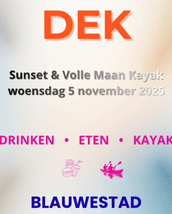 Sunset & Volle Maan Kayak DEK Blauwestad Oldambtmeer Groningen Nederland